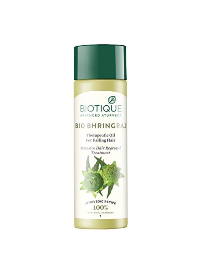 Biotique Bio Bhringraj Therapeutic Oil For Falling Hair Intensive Hair Regrowth Treatment - Image 1