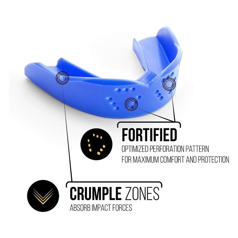 Sisu 3D Mouthguard  Hot Pink - 2.0Mm Thin - For Athletes Over 5 Tall - Pre-Formed For Custom-Molded Fit - Remoldable Up To 20 Times - Non Toxic - Image 3