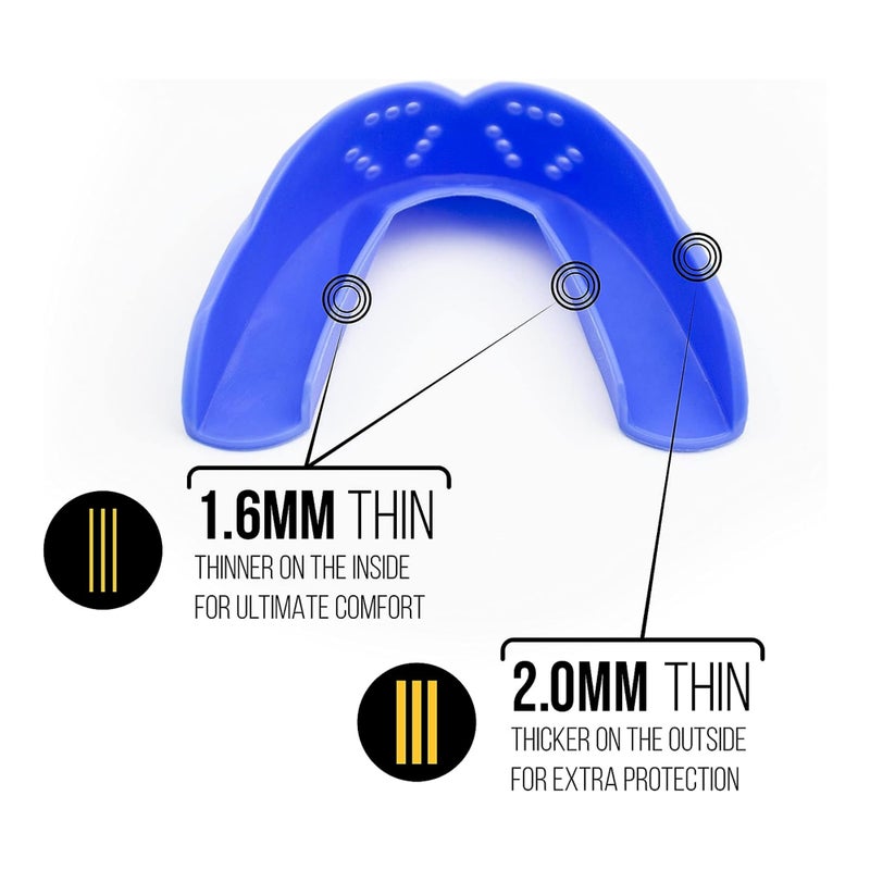 Sisu 3D Mouthguard  Hot Pink - 2.0Mm Thin - For Athletes Over 5 Tall - Pre-Formed For Custom-Molded Fit - Remoldable Up To 20 Times - Non Toxic - Image 4