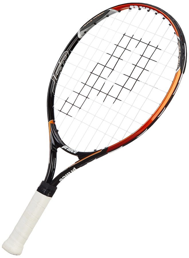 برنس مضرب تنس Prince Tour 21 مع 12 كرة تنس برتقالية من المرحلة الثانية وجوارب Prince Crew White - Image 3