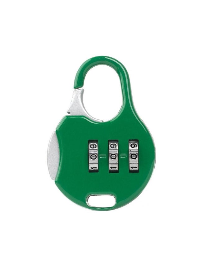 3 Dial Metal Resettable Combination Padlock Suitcase Password Digit Lock 