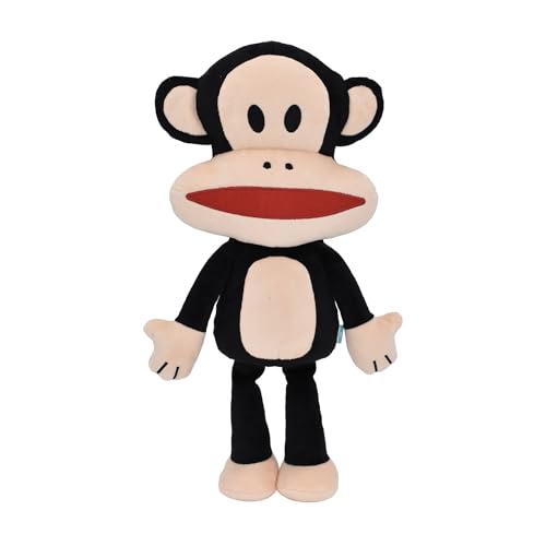 Multipet Paul Franks Julius The Monkey Dog Plush Toy Squeaky Toy for All Dogs Extra Soft Plush Stuffed Animal for Cuddling Playing 10 - Image 1