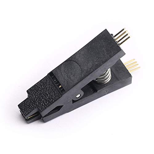 DEVMO Programmer Testing Clip SOP SOIC 8 SOIC8 DIP8 DIP 8 SOP8 Pin IC Test Clamp Support 1.27mm Chip, BIOS 24/25 Programmer. - Image 1