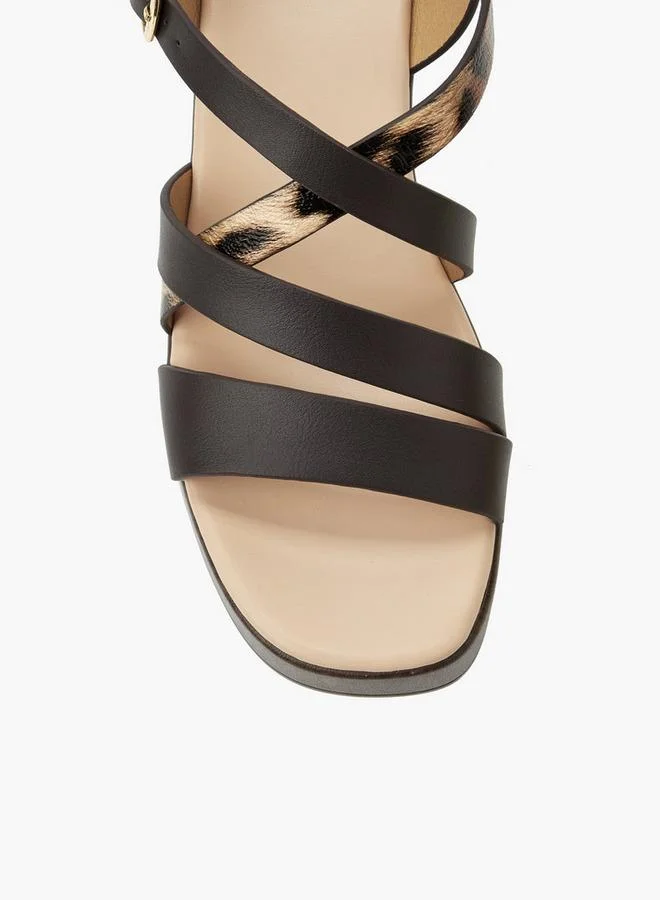 Surestep BROWN Women Flatform Sandals for Women | Best Price UAE