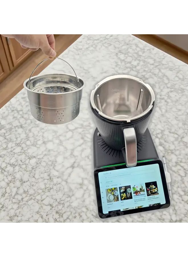 Stainless Steel Steamer Basket Silvery Versatile Cooking Rack Kitchen Accessory - Image 5