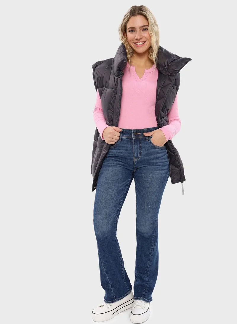 امريكان ايجل Zip Detailed Jacket