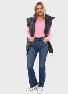 Zip Detailed Jacket