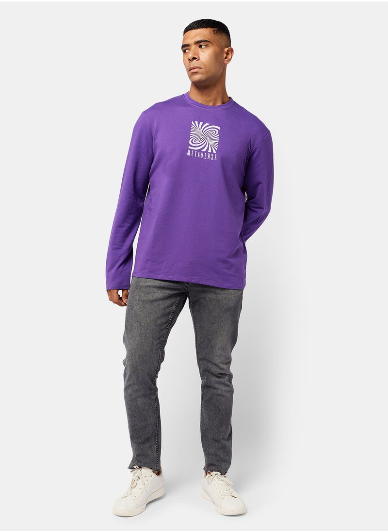 OR - T-shirt Metaverse With Swirl Effect - Image 1