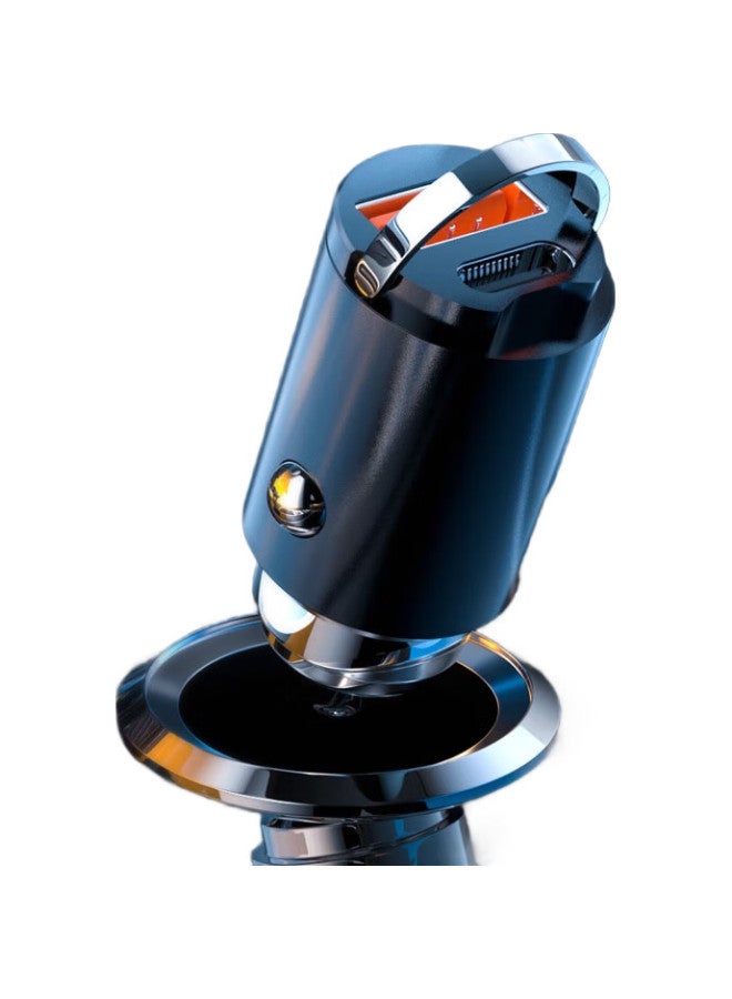 Witgoer Invisible Car Charger 120W Cigarette Lighter Mini Fast Charge One Drag Two Car Charger Car Charger Head Converter - Image 1