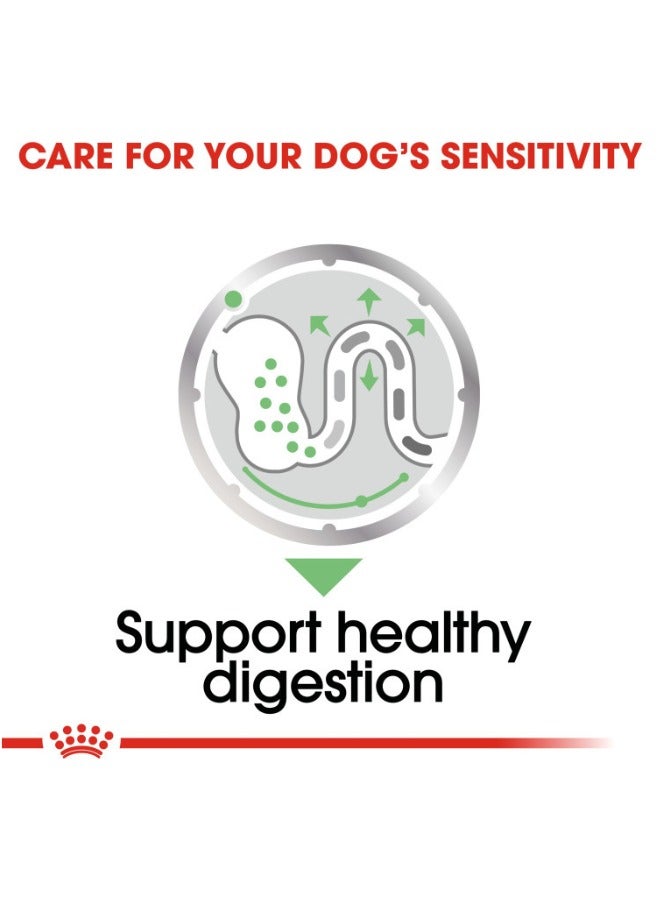 رويال كانين العناية بالكلاب والتغذية والعناية بالجهاز الهضمي والأغذية الرطبة الحقائب - Image 3