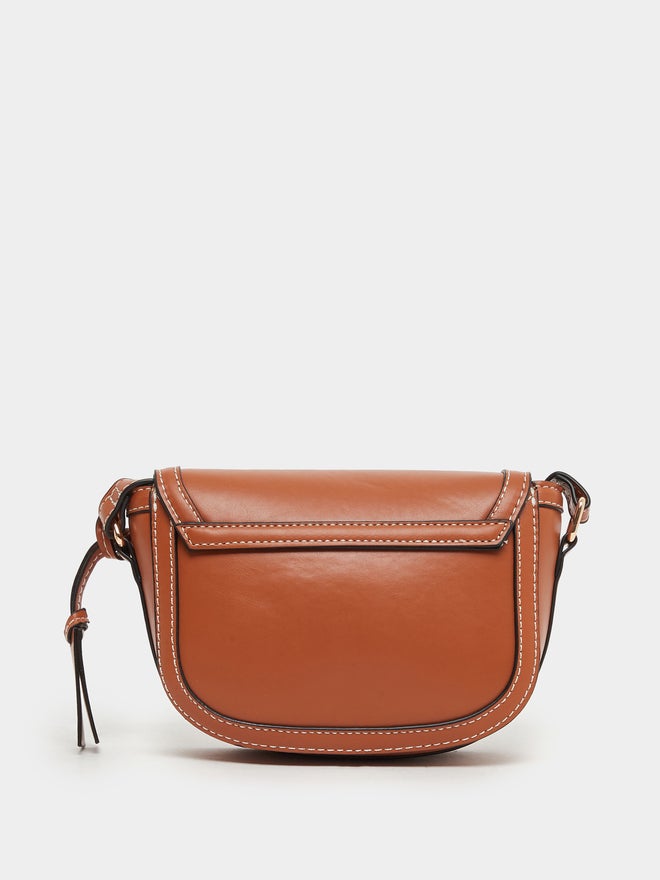 Styli Styli Brown Baguette Shoulder Bag  - Image 2
