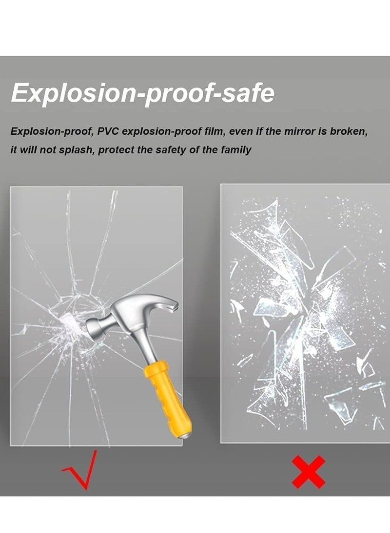 ديكور هيلز مرآة حمام دائرية بإضاءة LED بيضاء من Decorhills، إطار ذهبي غير لامع، مثبتة على الحائط، قابلة للتعتيم، مضادة للضباب، زر ذاكرة، مقاومة للماء - Image 4