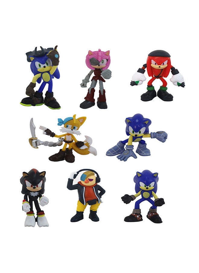 SONIC Figure Deluxe 2.5-Inches, 8-in-1 Pack, Assorted 1 Piece (Style & Color May Vary) | Collectible Figure | Action Figure | Perfect Gift for Kids and Collectors  - Image 1