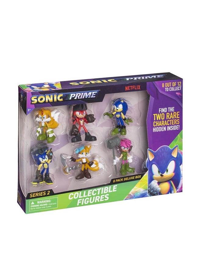 SONIC Figure Deluxe 2.5-Inches, 8-in-1 Pack, Assorted 1 Piece (Style & Color May Vary) | Collectible Figure | Action Figure | Perfect Gift for Kids and Collectors  - Image 4