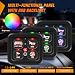 Nilight 4 Gang Switch Panel RGB 12V 24V Circuit Control Relay System - Image 3