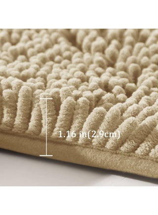 Bathroom Rug – 80×50 cm Non-Slip Soft Shaggy Bath Mat | Thick Plush Absorbent Rug for Bathroom, Bathtub, Shower & Sink Areas | Quick-Dry, Durable & Cozy Floor Mat