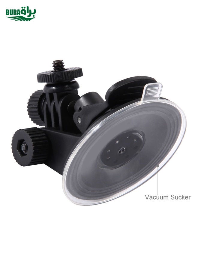 BURAQ PULUZ Car Suction Cup Mount with Screw & Tripod Mount Adapter & Storage Bag for GoPro, Insta360, DJI and Other Action Cameras  - Image 4