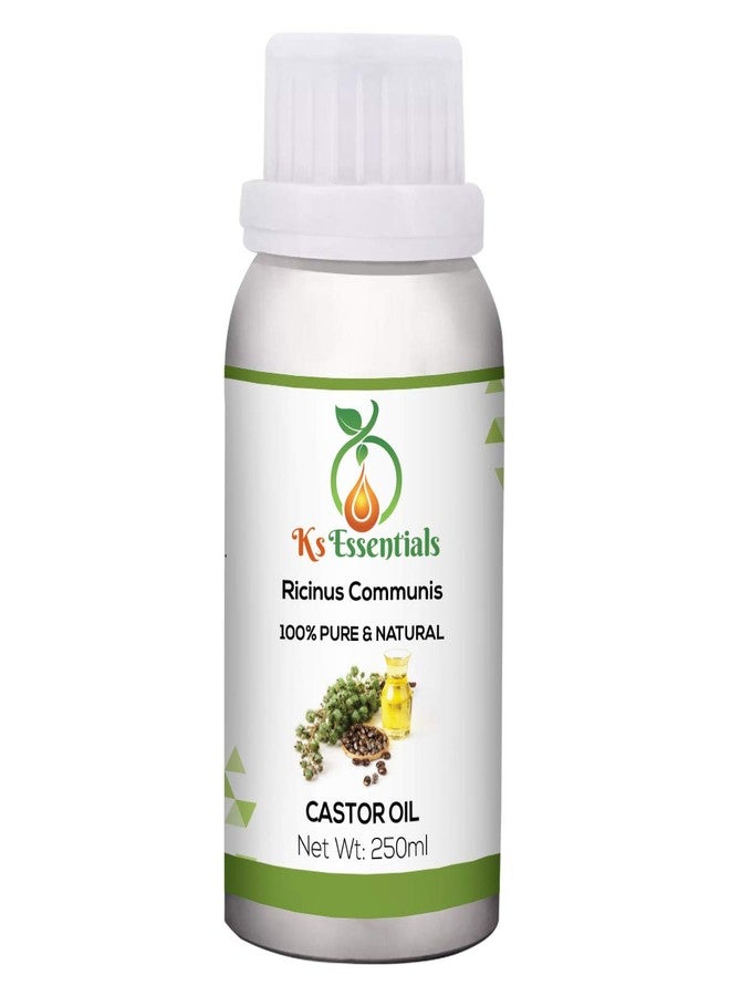 Ks Essentials 100% Pure Castor Carrier Oil Natural & undiluted (250ml) - Image 2