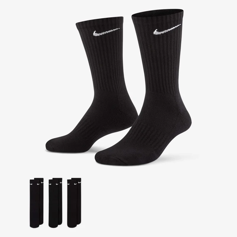 Nike Everyday Cushion Crew Socks (3 Pack)