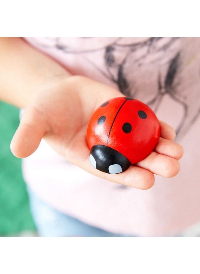 Kenley Counting Ladybugs Montessori Wooden Counting Toy For Girls 3 4 5 Year Old Ladybug Learning Toys For Toddlers Preschool Kids Toys For Number Matching Sorting & Fine Motor Skills Lady Bug Gifts  - Image 4