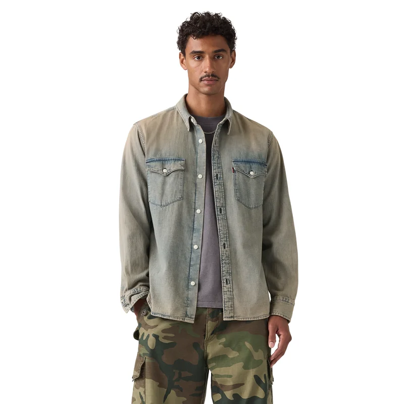 ليفايز تيشيرت بياقة دائرية غربي