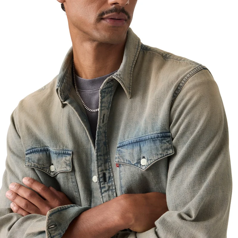 Levi's  Western Crew Neck T-Shirt for Men | Best Price UAE