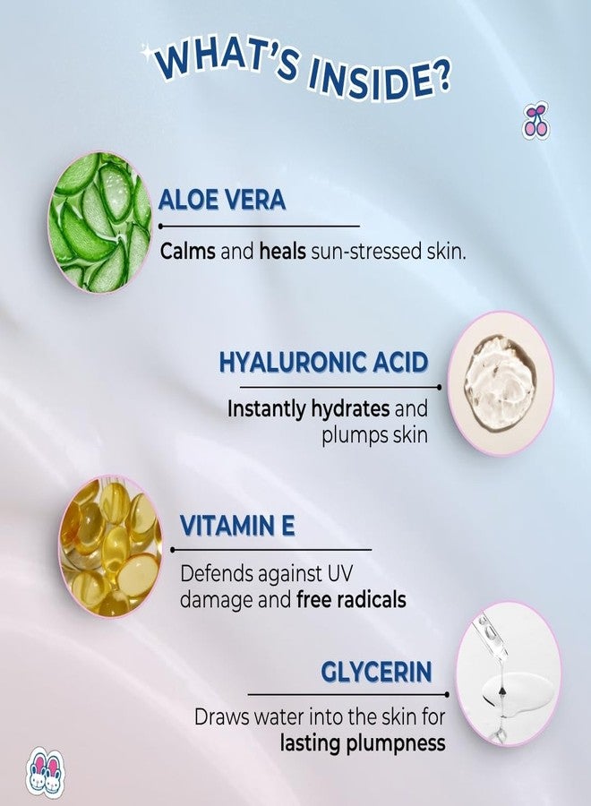 Moody 7d HydroBurst Hybrid Water Sunscreen Mist SPF 50 PA++++ | Broad Spectrum UVA/B Protection | Blue Light Sunscreen Protection | Quick Drying & Lightweight | No White Cast & Invisible Finish | With Aloe Vera & Hyaluronic for Hydration | For All Skin Types - Image 4