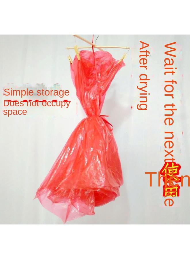 Bluejw Bathroom Round Bath Cover Bath Tent Thickened Thermal Insulation Cover Warm Winter Household Bath Tent Shower Curtain Waterproof Cloth - Image 3