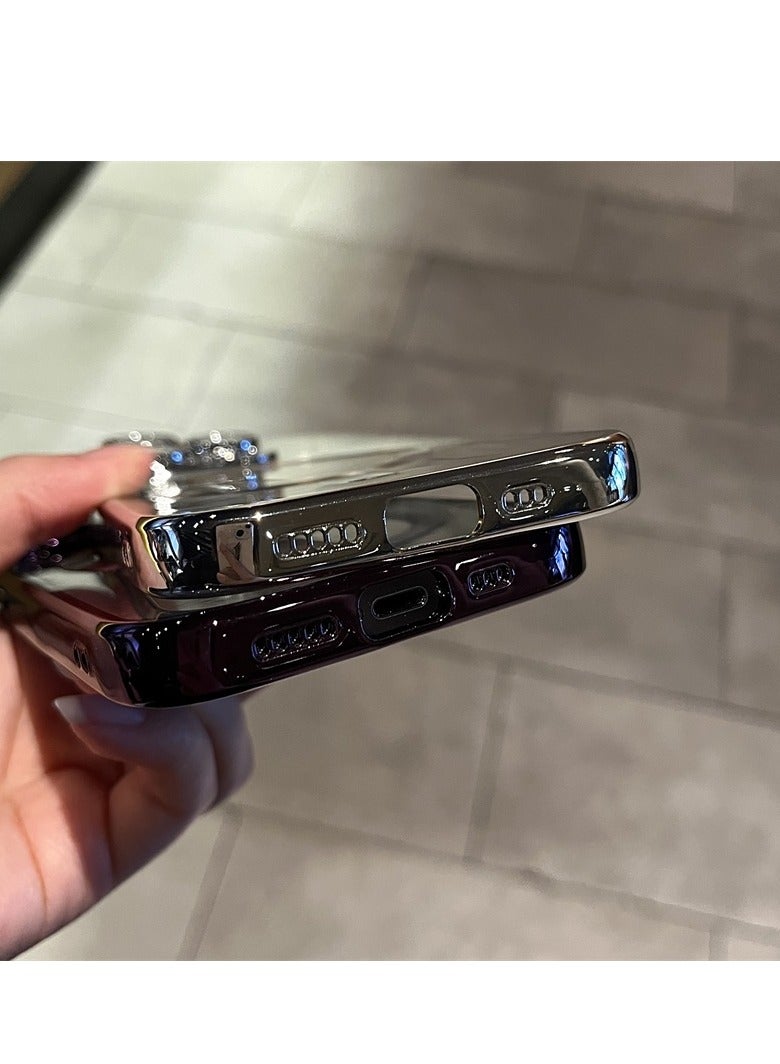 AROAQ جراب مغناطيسي للآيفون، غطاء ممتص للصدمات للآيفون، مطلي بطبقة من ماج سيف للشحن اللاسلكي، غطاء حماية مضاد للخدش للموبايل للآيفون 15 برو ماكس، 15 بلس، برو، (ذهبي) - Image 4