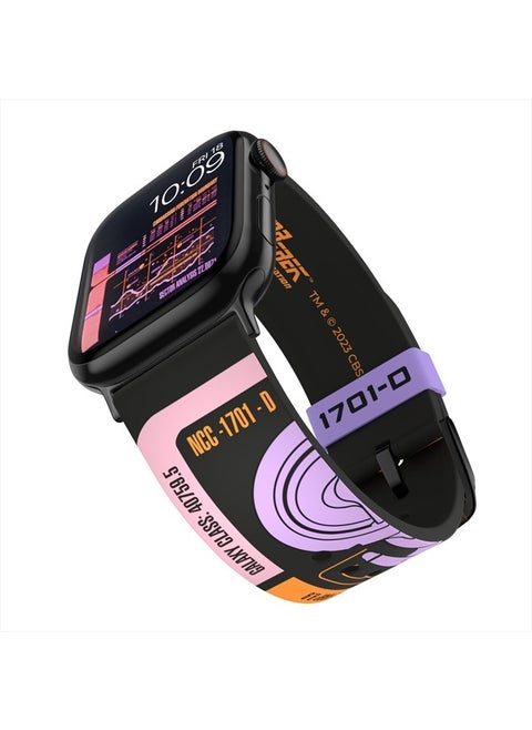 Star Trek: The Next Generation - LCARS Smartwatch Band - Officially Licensed, Compatible with Every Size & Series of Apple Watch (Watch not Included)