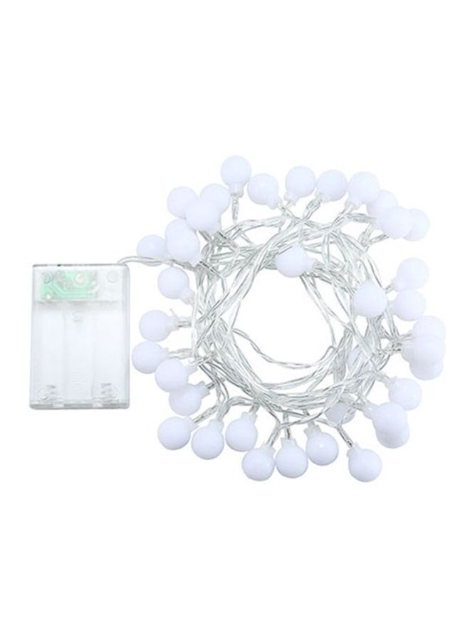 نيبمينينت شريط إضاءة LED بشكل كرة مزود بـ 50 مصباح أصفر - Image 1