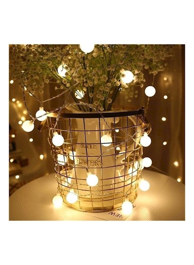 نيبمينينت شريط إضاءة LED بشكل كرة مزود بـ 50 مصباح أصفر - Image 5