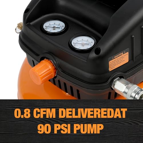 FORNAX Pancake Air Compressor, 3 Gallon, 110 PSI Portable Air Compressor, Oil Free - Image 5