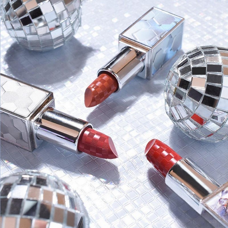 4g x 5Pcs Cube Lipsticks Set Silky Matte Mosturizing Long-lasting Highly Pigmented Lipstick - Image 2