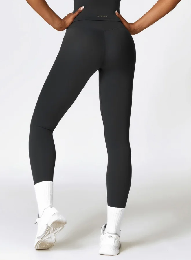 KAWN.YOGA Womens High Waist Contour Workout sport Leggings Yoga Pants Tummy Control Running Pants