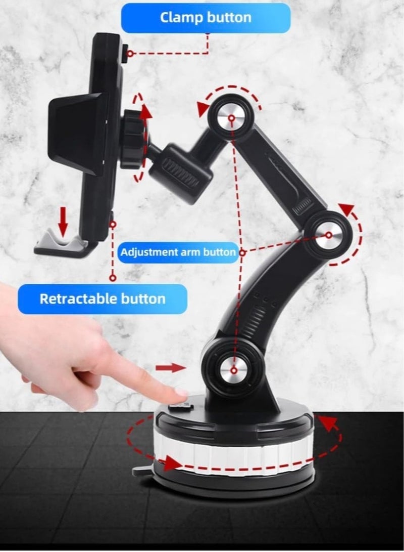 JAJEEK "Universal Car Phone Holder for Dashboard – Secure Mount for All Smartphones" - Image 5