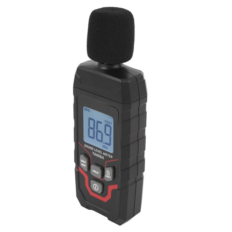 Clear Backlit Display Digital Decibel Meter 30 to 130dBA Portable Noise Level Tester - Image 5