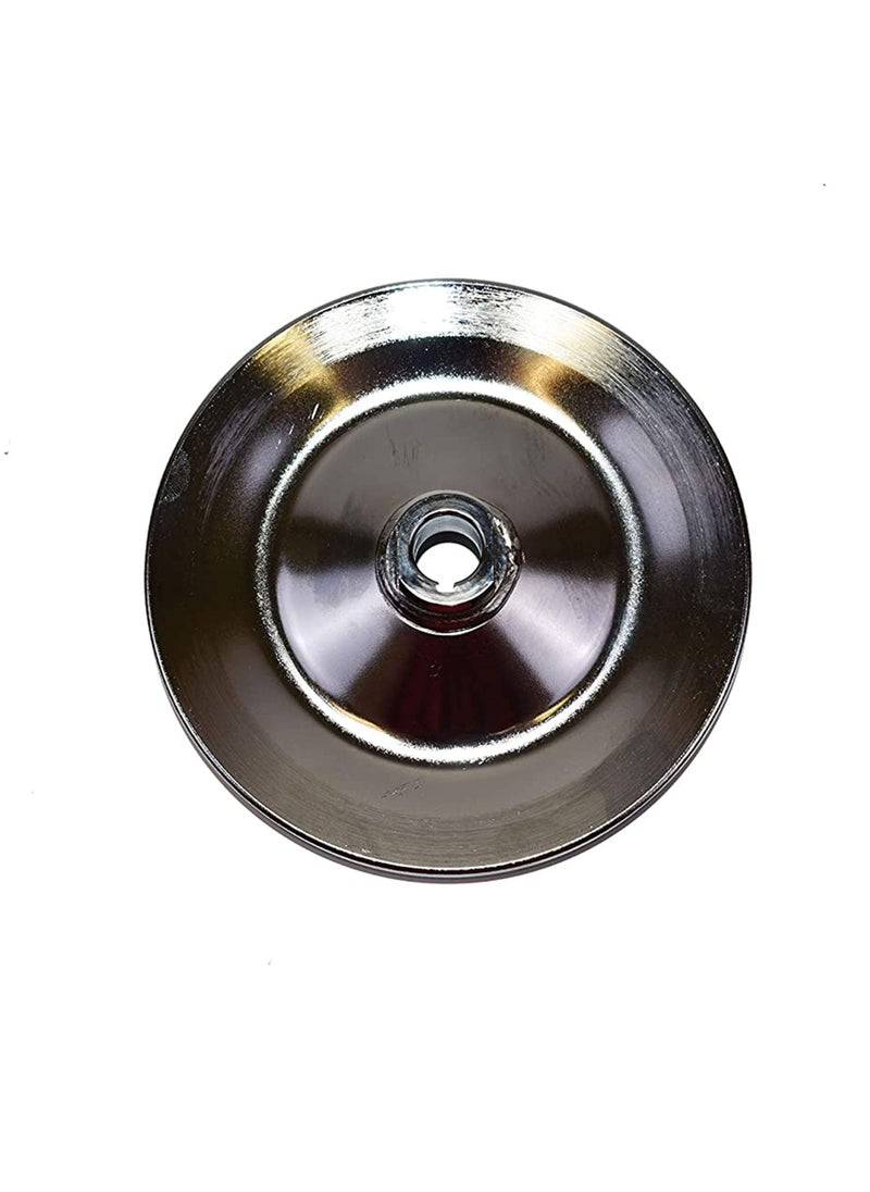 A-Team Performance A-Team Performance - Power Steering Pump Pulley - Steel Key-Way Single Groove Saginaw Pump 5/8” Keyway Bore - Compatible with 1955-72 GM Chevy Chevrolet Chrome - Car Accessories  - Image 2