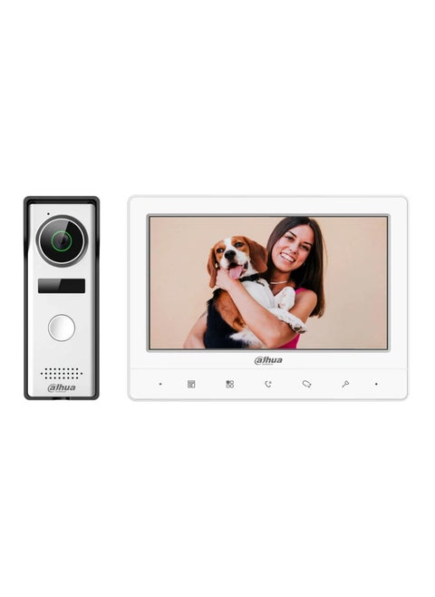 DHI-KTA02 – Analog Vedio Intercom Kit - White