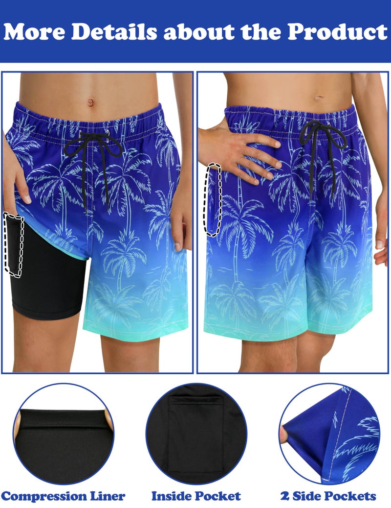 Sarfel Boys Swim Trunks 14-16 Teen Boys Swim Trunks Boys 14-16 Boys Bathing Suits Size 14-16 Boys' Swimwear Boys Swim Shorts - Image 2