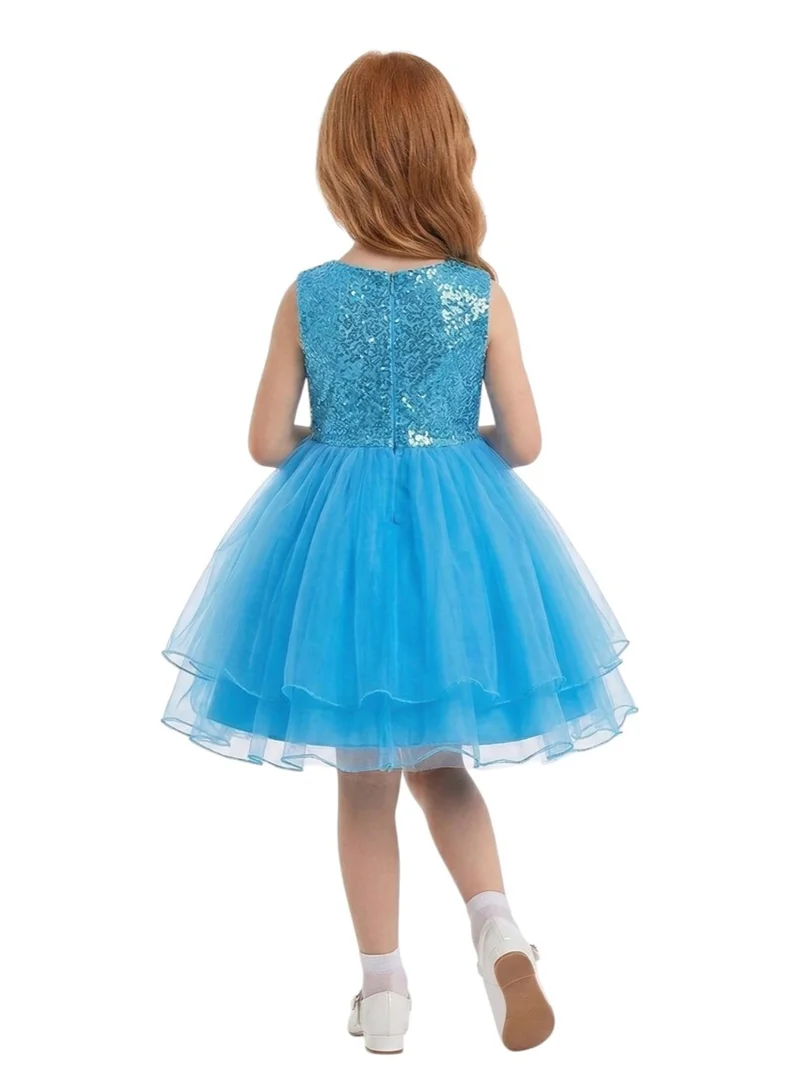 دىدانيالا فستان تول بتطريز ترتر