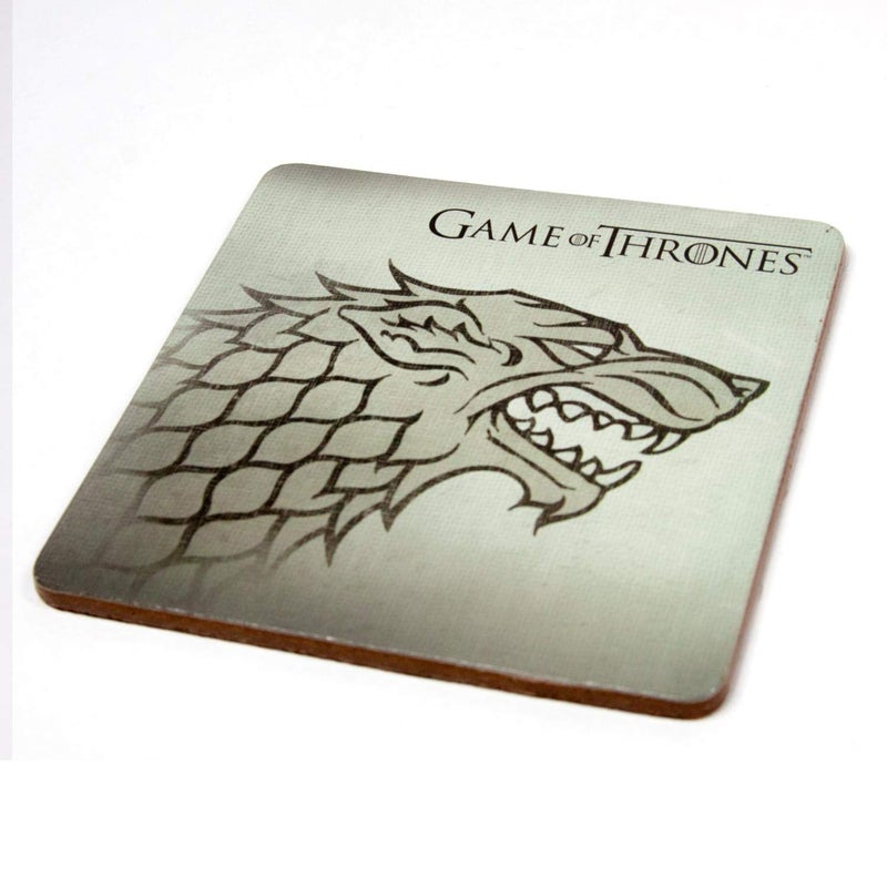 Game of Thrones Coasters | Nerd Block Exclusive Drink Coaster Pads Featuring Game of Thrones House Emblems | Set of 4 - Image 4