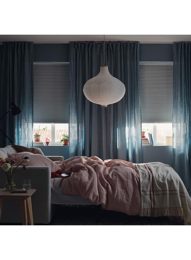 زبون ستارة خلوية معتمة، بيضاء، 80×195 سم - Image 2