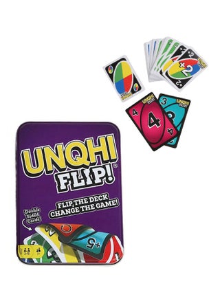 لعبة بطاقات مبتكرة UNO Flip، لعبة لوحية تفاعلية، ألعاب متعددة اللاعبين قابلة للتقليب على الوجهين مع جوانب مظلمة وخفيفة، مثالية للتجمعات العائلية والتحديات الجماعية - pzsku/ZCC17AA5D29DAB53782E7Z/45/1744097383/fdf984a4-e978-4c5d-9a6b-2d24a5986d88