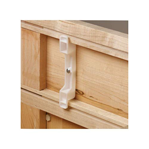 LEGLO False Front Cabinet Clips 4-1/2" - Fake Drawer Clips/False Drawer Front Clips - 2 Sets 4 Clips - Image 2