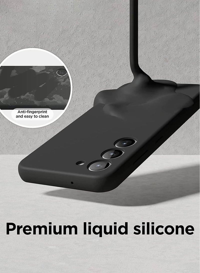 Elago Silicone for Samsung Galaxy S23 Plus Case Cover - Black - Image 3