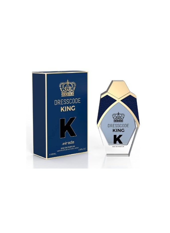 Mirada Dresscode King For Men EDP 85ml  - Image 1