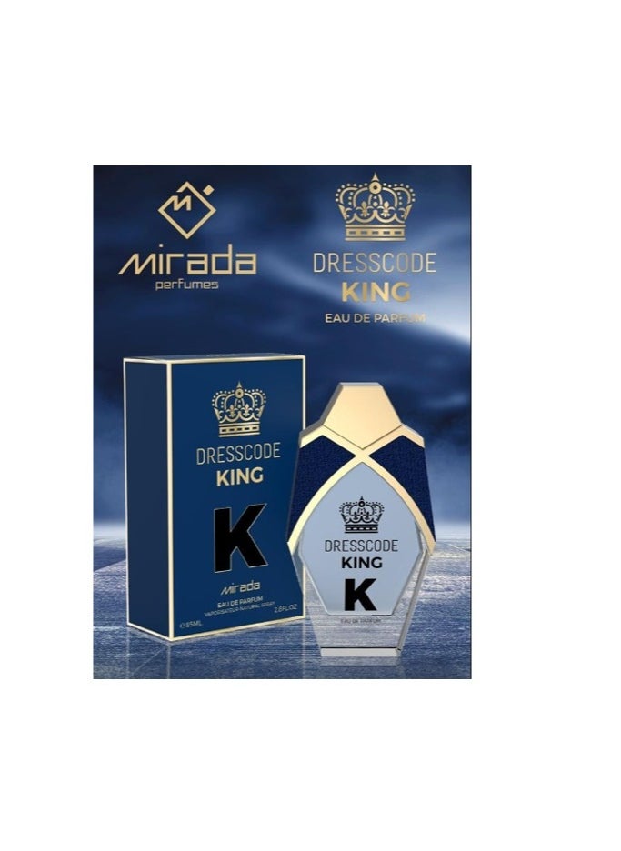 Mirada Dresscode King For Men EDP 85ml  - Image 3