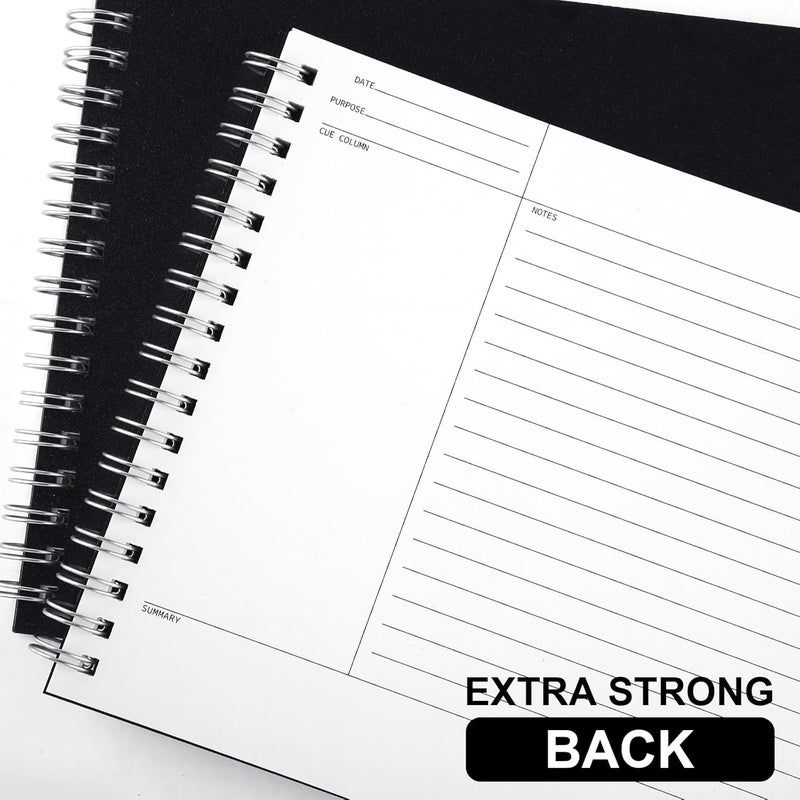 Glenmal دفتر ملاحظات جلنمال 320 ورقة 4 عبوات 6 × 8.5 بوصة مطبوع من جهة واحدة دفاتر ستينو لكتابة الملاحظات لوحات كتابة منظمة للمدرسة المكتب الأعمال 80 ورقة عبوة - Image 5