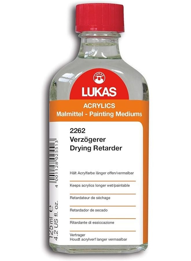Lukas Acrylic Painting Agent - Delay for Acrylic Paints in 125ml